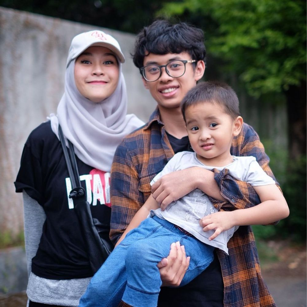 kedekatan zaskia dengan anak sambung © instagram