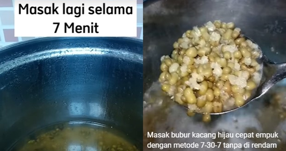 Tak perlu direndam dulu, ini trik merebus kacang hijau agar empuk dalam 14 menit tanpa presto