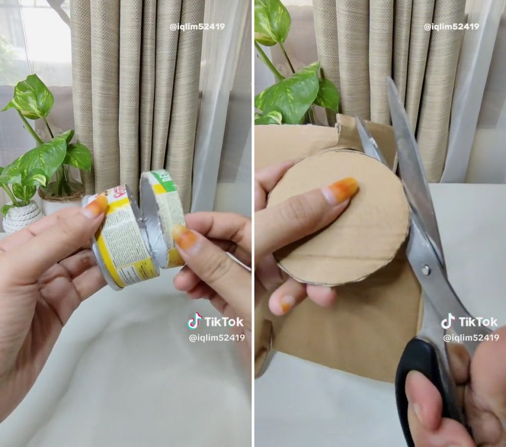 cara simpan jarum pentul © TikTok