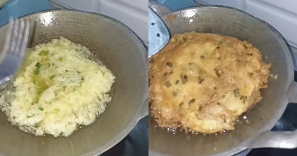 Tanpa isian ayam atau tahu, ini cara bikin telur dadar tebal, krispi, dan gurih pakai 1 bahan dapur