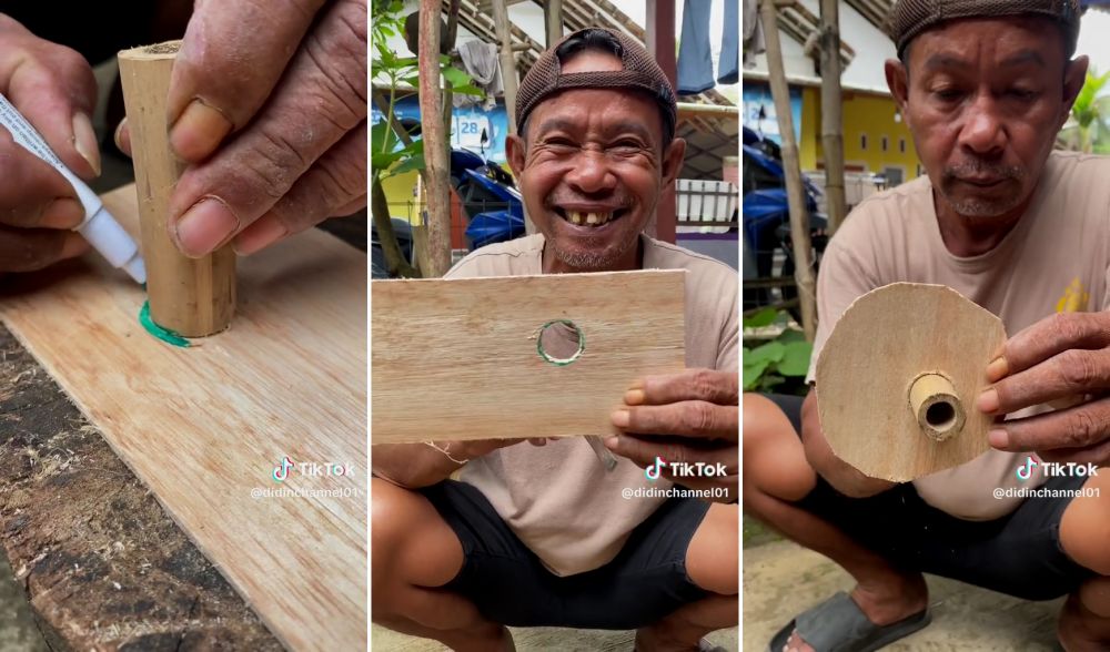 jemuran tanpa katrol © TikTok jemuran tanpa katrol © TikTok