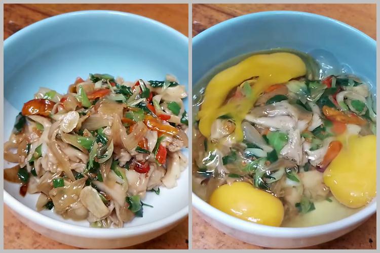 Tanpa air dan sayur kol, ini cara bikin telur dadar padat dan tidak kempis cuma pakai 1 bahan makanan