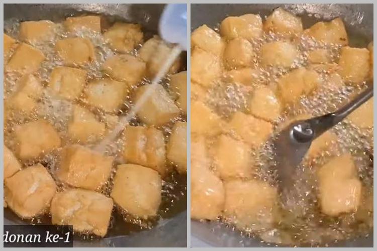 Tanpa tepung beras, ini trik bikin tahu krispi keriting dan garing cuma tambah 1 bahan dapur