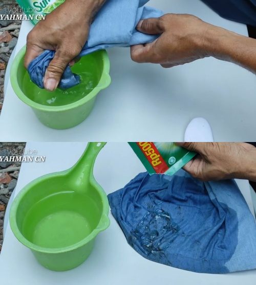 noda oli membandel di celana jeans © YouTube noda oli membandel di celana jeans © YouTube