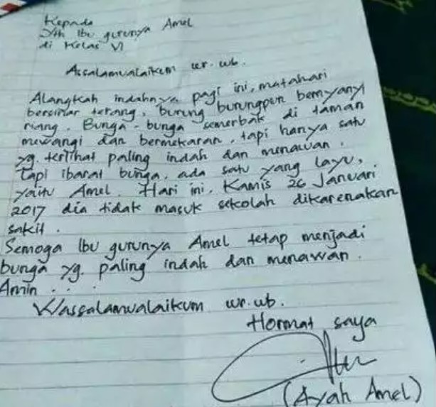 Surat izin bikin dilema   Berbagai sumber