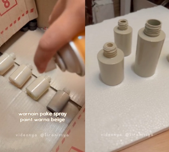 trik bikin gantungan pot estetik © TikTok