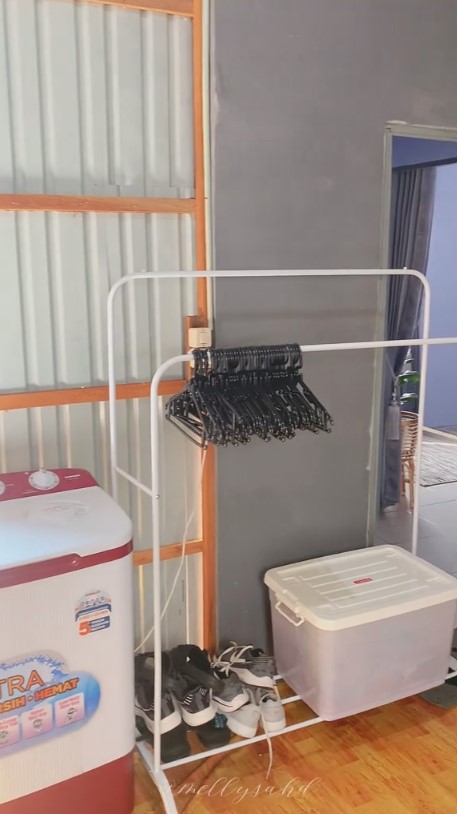 dapur kayu seng di atas rawa  © TikTok dapur kayu seng di atas rawa  © TikTok