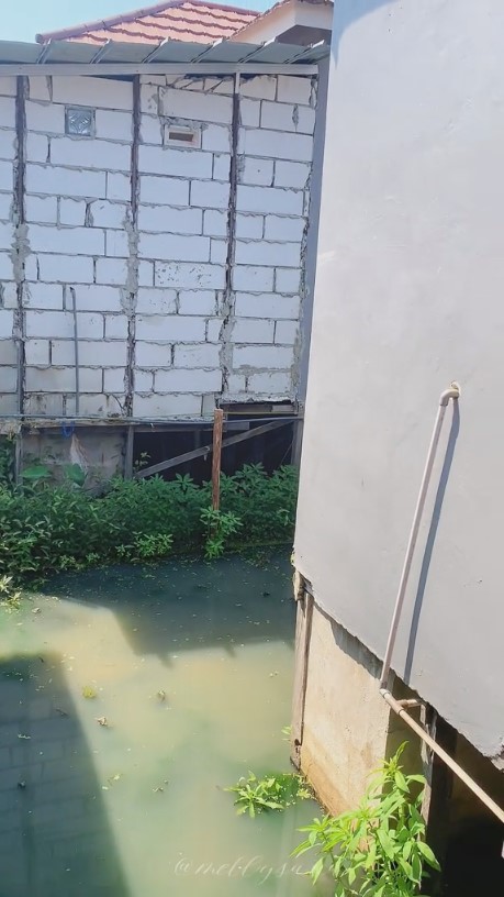 dapur kayu seng di atas rawa  © TikTok dapur kayu seng di atas rawa  © TikTok