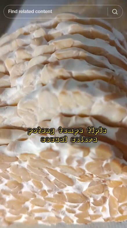 Cukup pakai 1 jenis tepung, ini cara bikin tempe goreng lebih renyah tahan lama tanpa baking soda