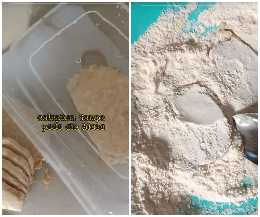 Cukup pakai 1 jenis tepung, ini cara bikin tempe goreng lebih renyah tahan lama tanpa baking soda