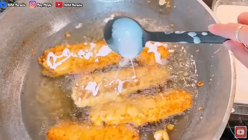Tanpa baking powder, ini trik bikin pisang krispi keriting dan renyah cuma tambah 1 bahan dapur