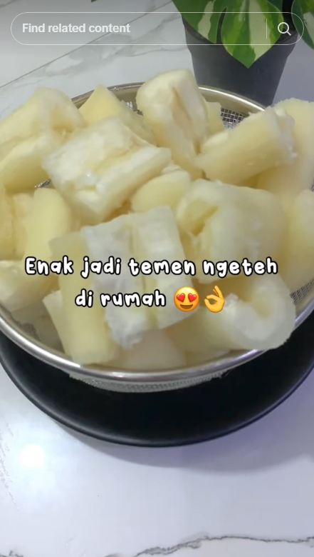 Cuma 5 menit, begini cara merebus singkong agar cepat empuk dan hemat gas pakai 1 jenis daun