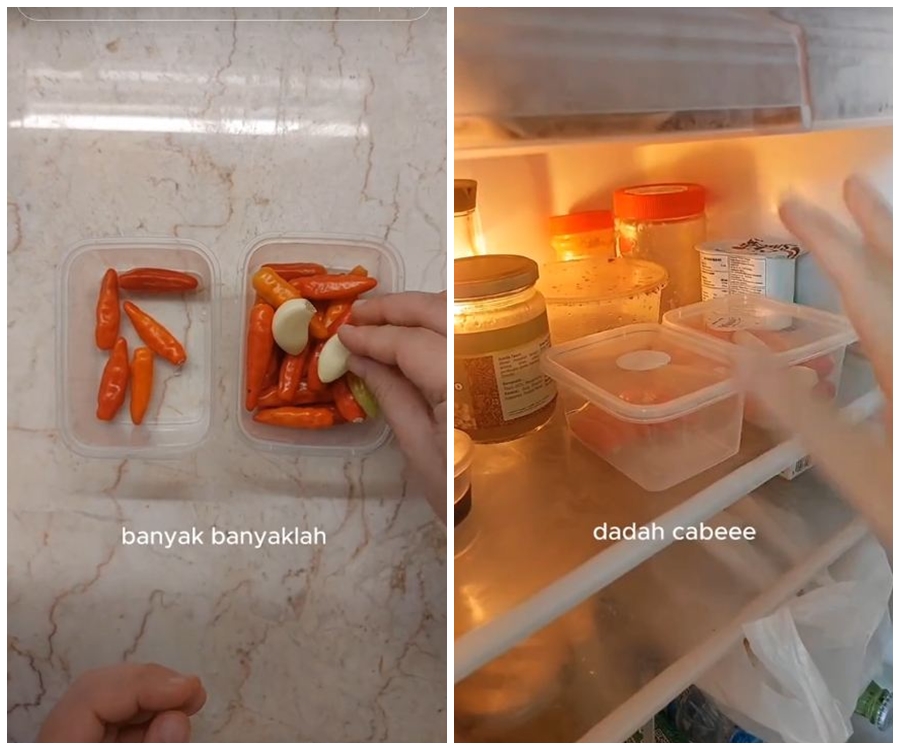 Bukan dilapisi tisu, ini trik menyimpan cabai agar tahan lama dan tak busuk lebih dari 2 minggu