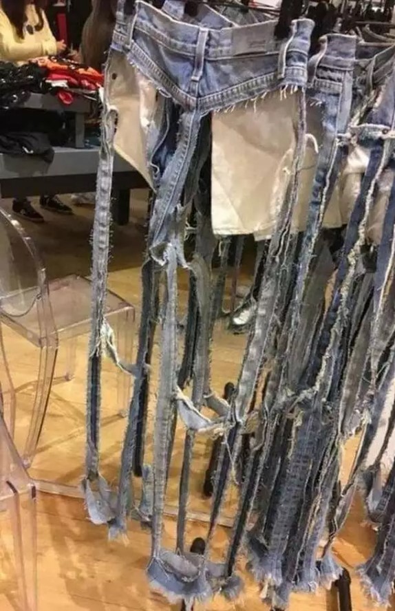 Potret kocak desain nyeleneh celana Berbagai sumber