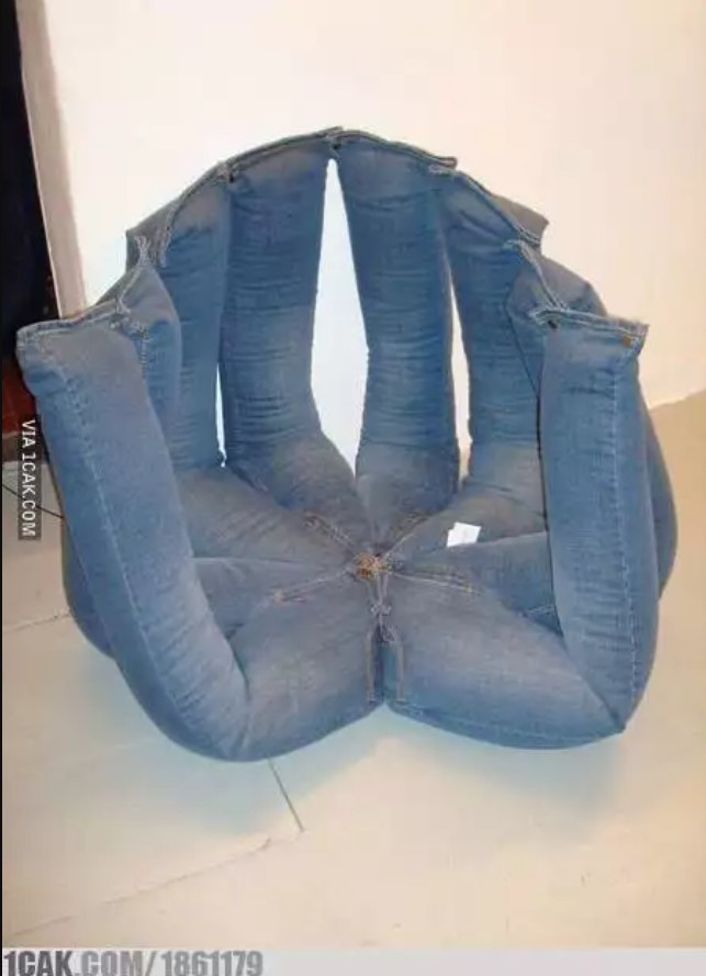 Potret kocak desain nyeleneh celana Berbagai sumber