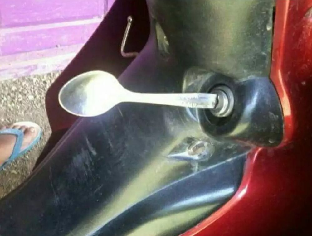 Potret kocak motor apes Berbagai sumber