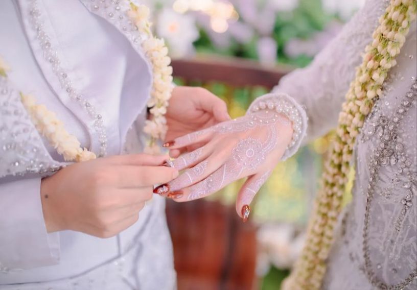 momen pernikahan anak mastur © instagram momen pernikahan anak mastur © instagram