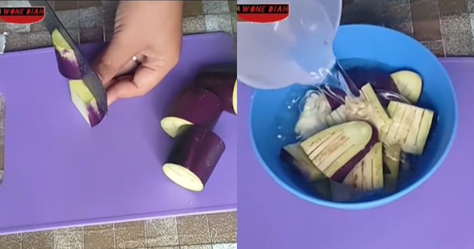 Tanpa baking soda, ini trik bikin adonan terong goreng keriting & renyah cuma pakai 2 bahan sederhana