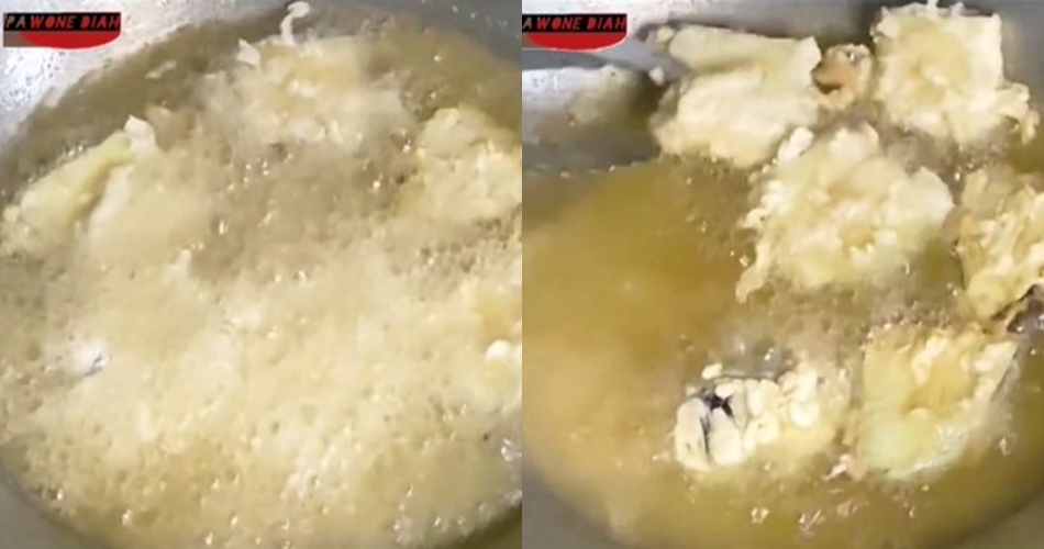 Tanpa baking soda, ini trik bikin adonan terong goreng keriting & renyah cuma pakai 2 bahan sederhana