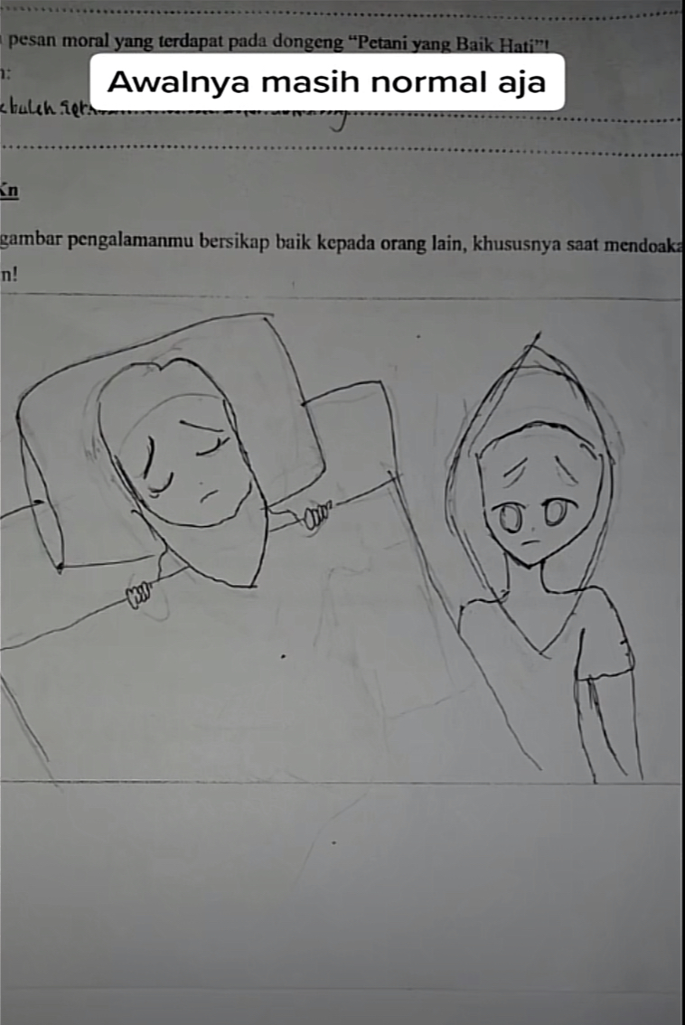 hasil gambar anak SD dari pengalaman TikTok