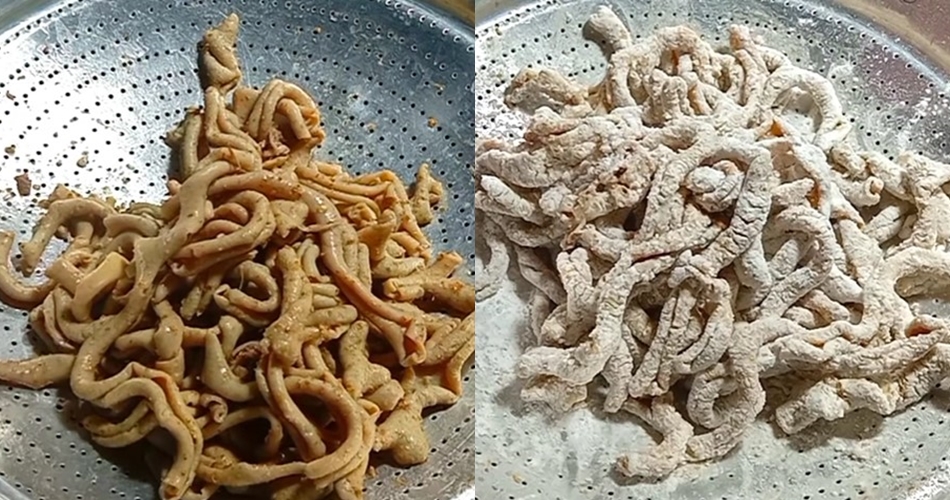 Tanpa diberi baking soda, ini cara bikin usus goreng renyah dan antikeras pakai 2 bahan dapur