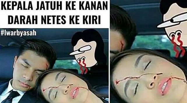 Potret lucu adegan sinetron Berbagai sumber