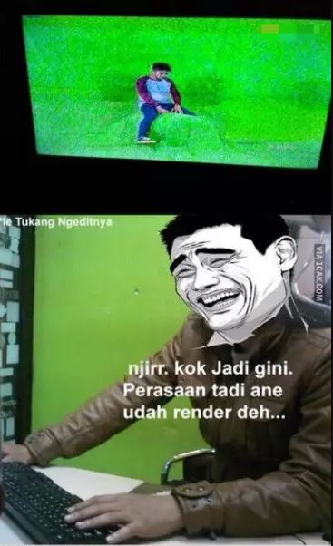 Potret lucu adegan sinetron Berbagai sumber