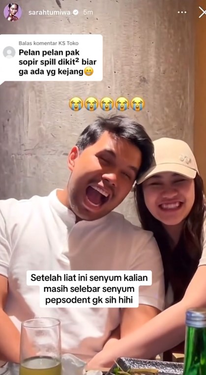 gaya pacaran Thariq dan Aaliyah © berbagai sumber gaya pacaran Thariq dan Aaliyah © berbagai sumber