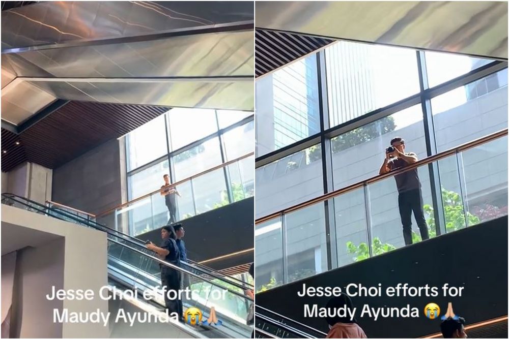 maudy ayunda dibucinin jesse choi © berbagai sumber