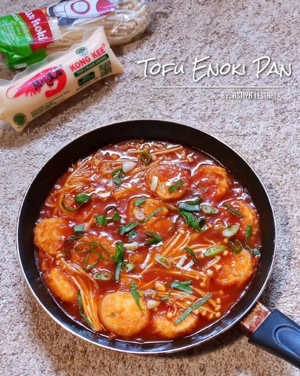 31 Resep olahan jamur enoki berbagai bumbu, sedap dan mudah dibuat