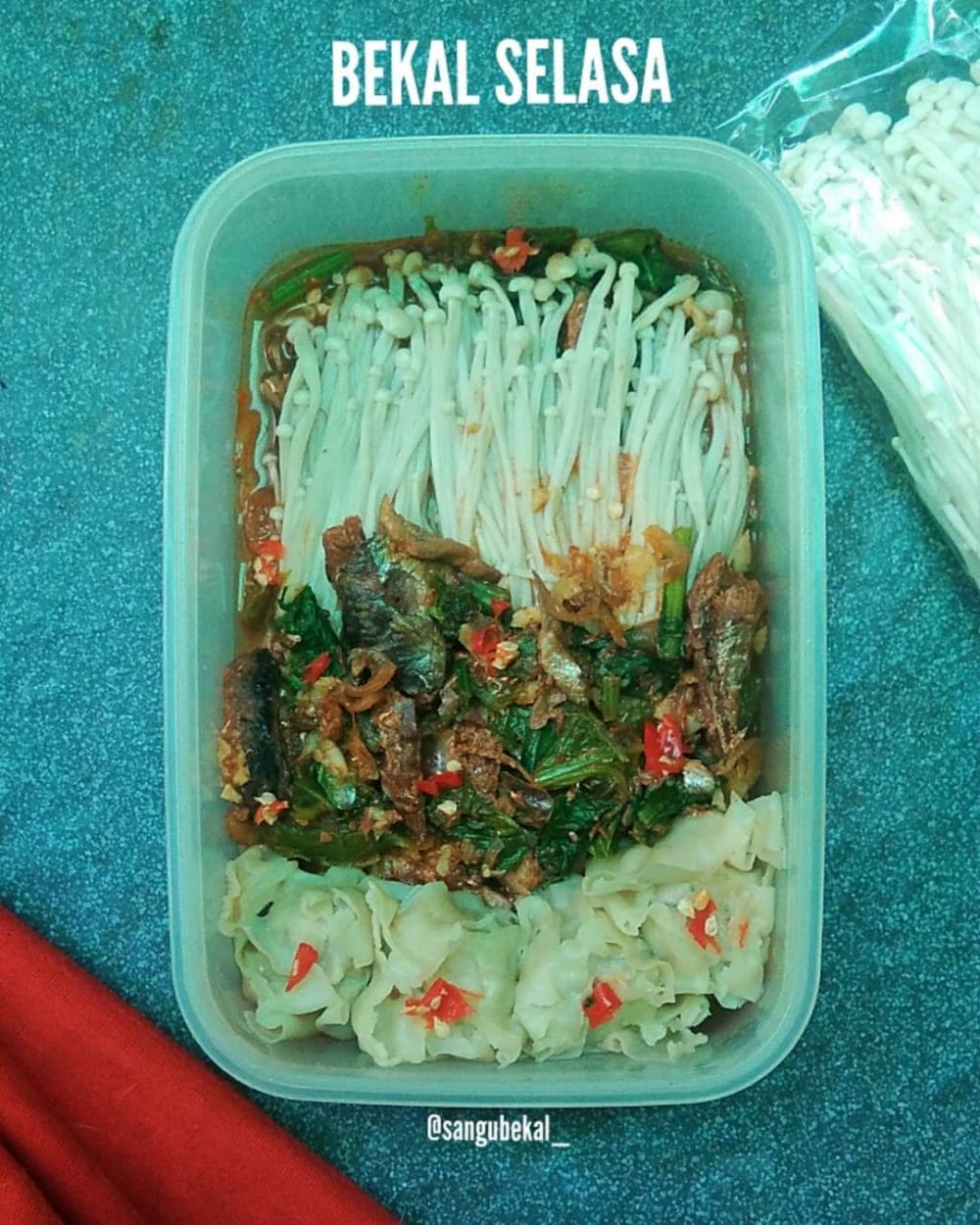 31 Resep olahan jamur enoki berbagai bumbu, sedap dan mudah dibuat