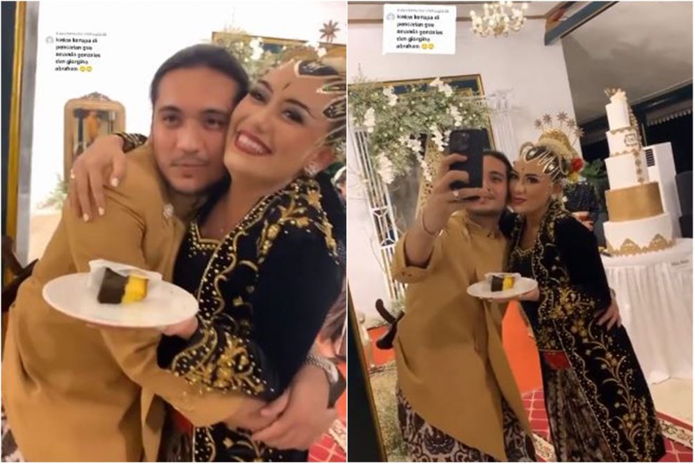 kedekatan gino dan amanda gonzales © berbagai sumber