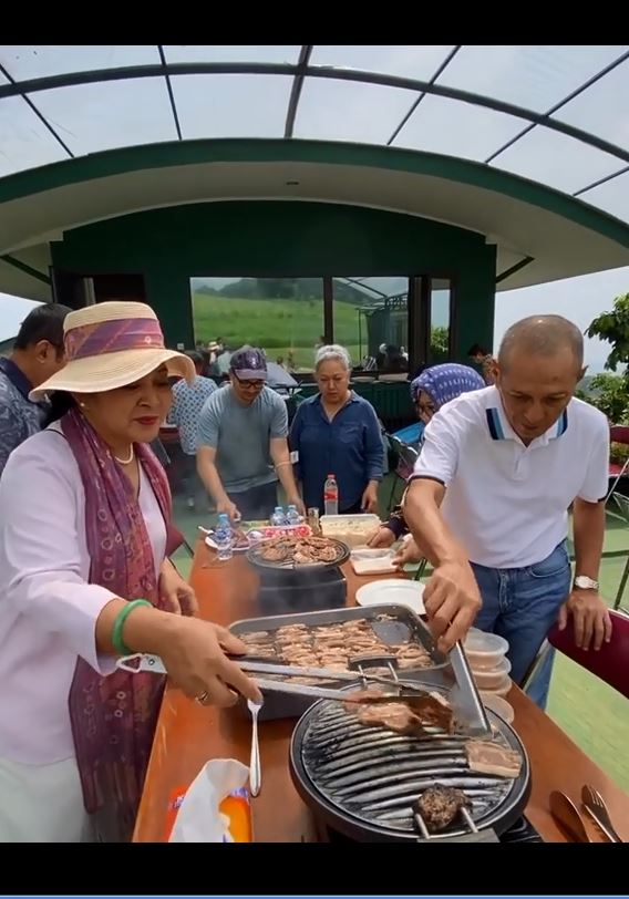 momen kumpul keluarga cendana © TikTok