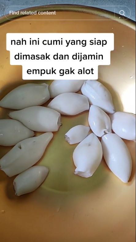 Tak perlu baking soda, ini trik mengolah cumi agar semakin empuk dan tidak amis pakai 1 bumbu dapur