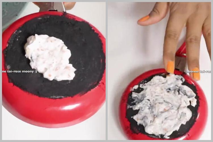 Hanya butuh 2 menit, ini cara cepat bersihkan kerak gosong di pantat teflon cuma tambah 1 ampas dapur