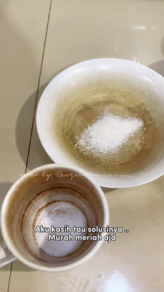 Tak perlu digosok, ini cara bersihkan mangkuk melamin kusam agar kinclong lagi pakai 2 bahan sederhana