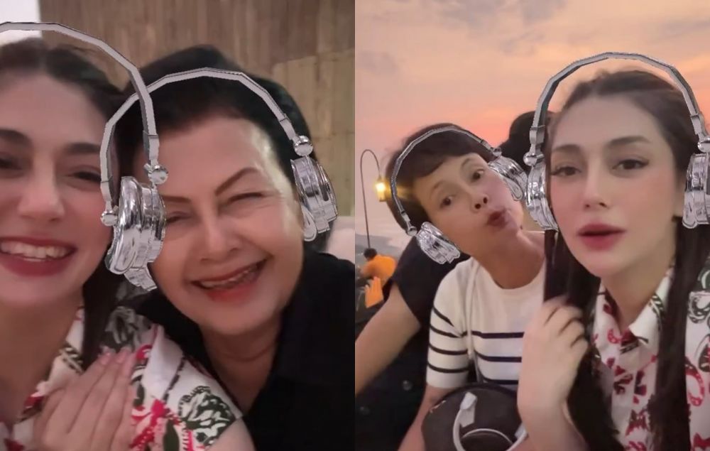 Celine Evangelista bagikan momen akrab bareng istri ST Burhanuddin © berbagai sumber Celine Evangelista bagikan momen akrab bareng istri ST Burhanuddin © berbagai sumber