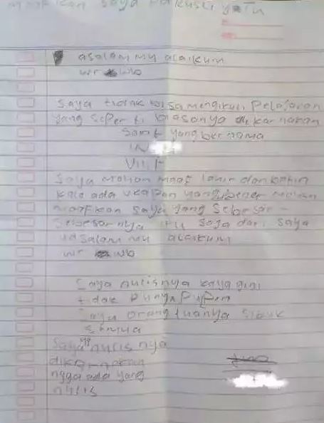 Potret kocak surat izin sekolah © 2023 brilio.net Potret kocak surat izin sekolah © 2023 brilio.net