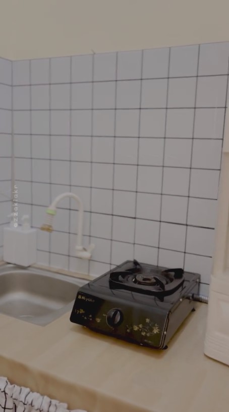 dapur kontrakan estetik tanpa kitchen set © 2023 brilio.net