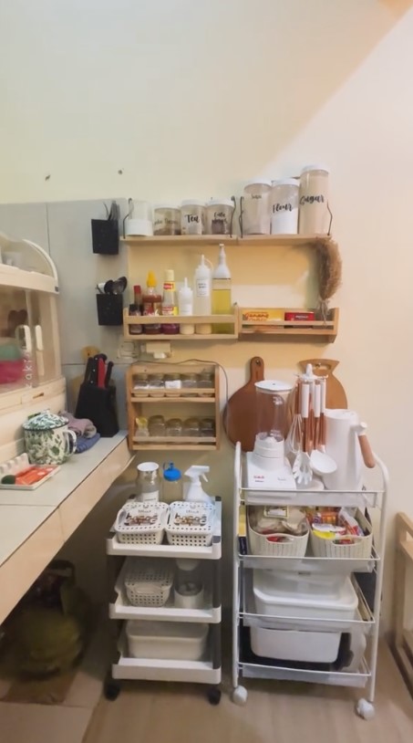 dapur kontrakan estetik tanpa kitchen set © 2023 brilio.net