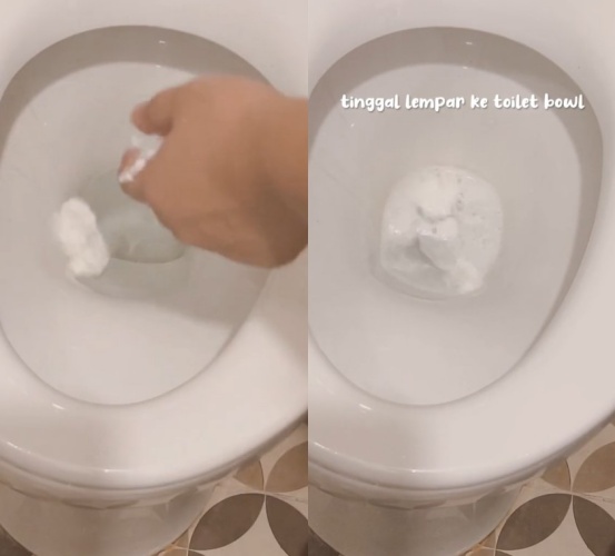 trik bikin toilet antibau tak sedap © TikTok