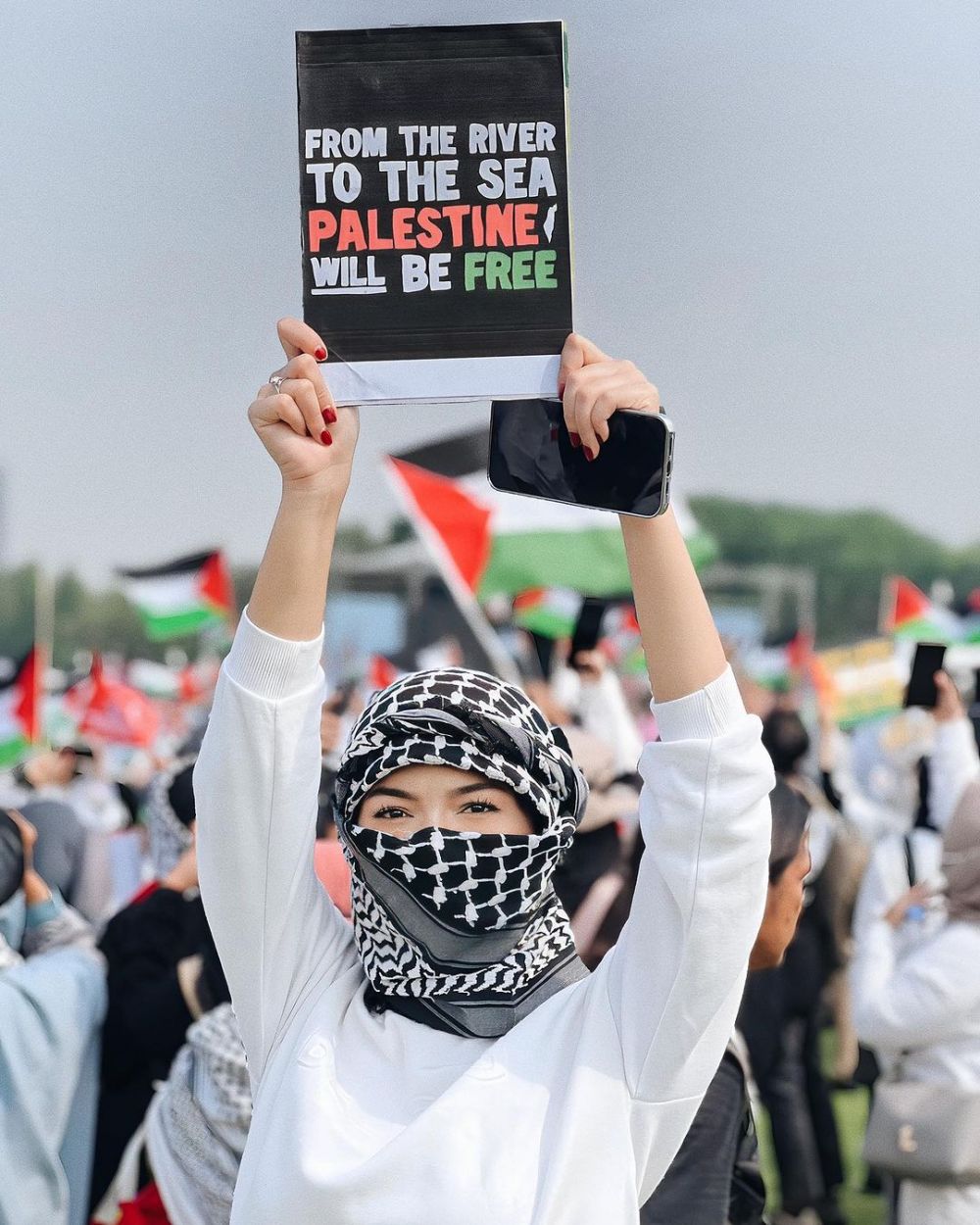 seleb ikut Aksi Bela Palestina © 2023 brilio.net
