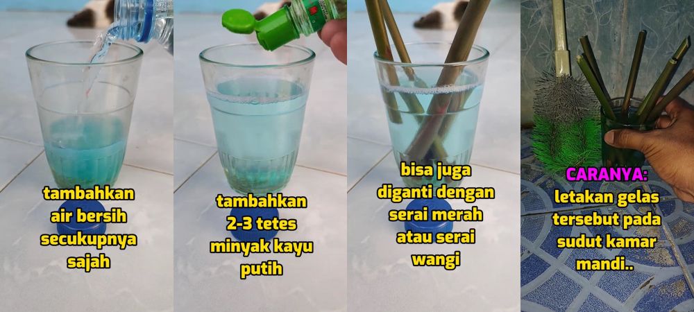 cara bikin kamar mandi bau jadi auto wangi seharian © berbagai sumber