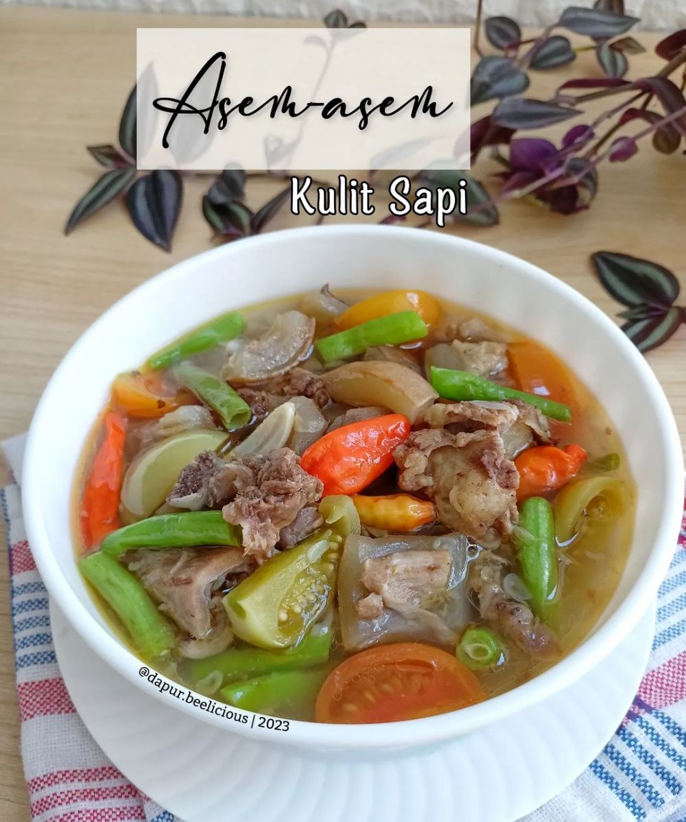 19 Resep asem-asem daging sapi ala rumahan, enak dan istimewa