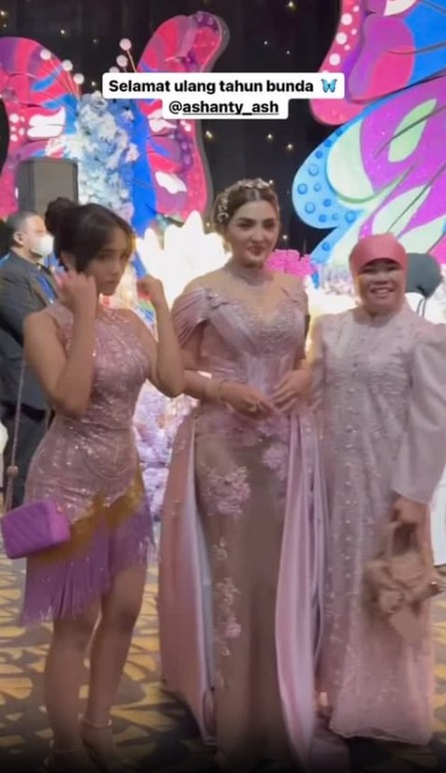 fuji di ulang tahun ashanty © instagram