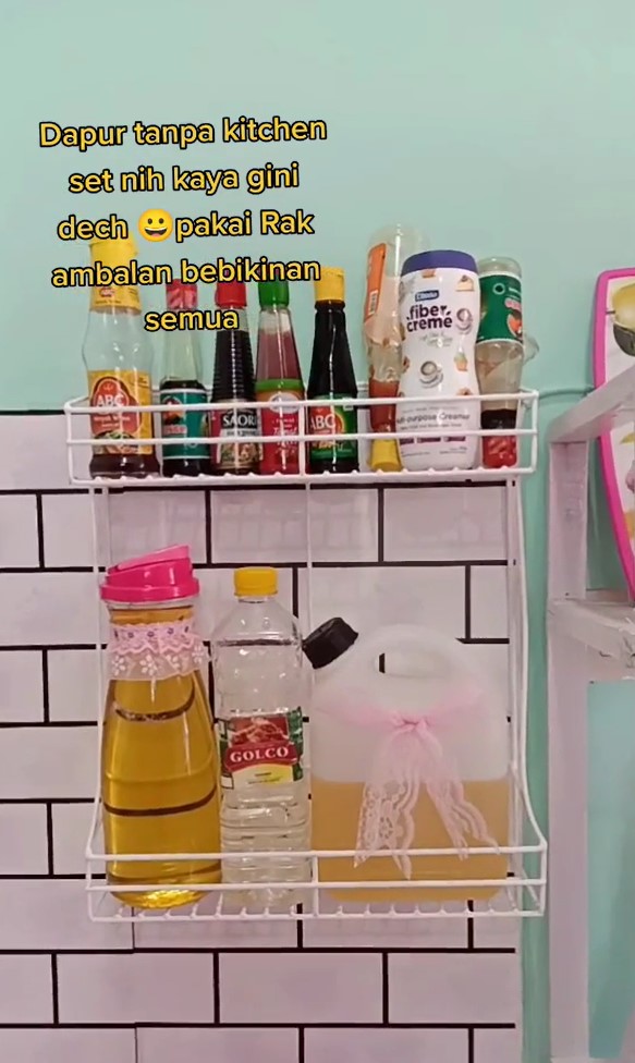 potret dapur tanpa kitchen set visualnya nyegerin mata © berbagai sumber