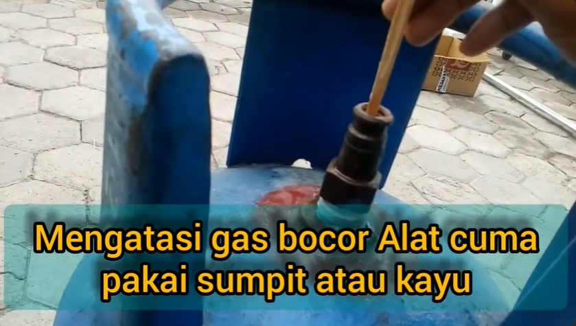Tak perlu disumpal karet gelang dan ban bekas, ini cara atasi gas elpiji bocor dengan 1 alat sederhana