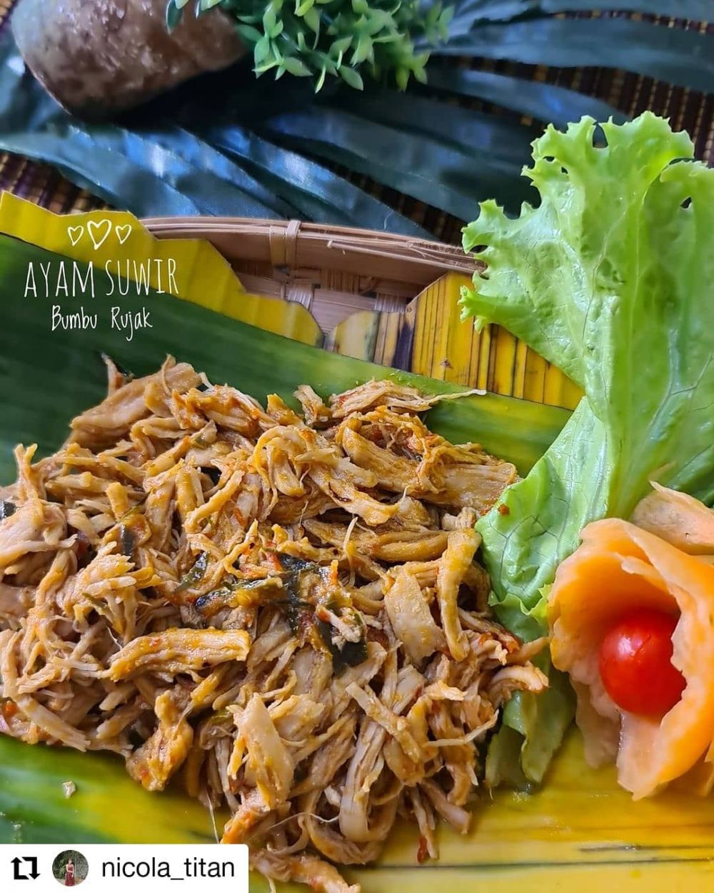 25 Resep olahan ayam suwir pedas, gurih dan lezatnya bikin nambah