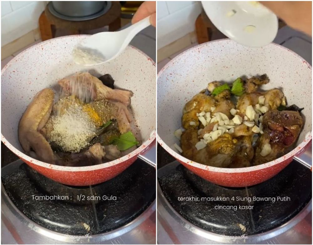 Cukup 10 menit, ini trik ungkep ayam supaya bumbu meresap, antialot, dan tahan lama disimpan