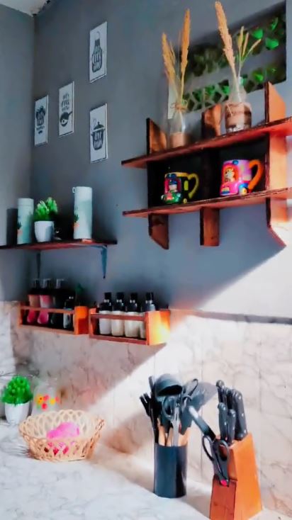 dapur mungil mewah tanpa kitchen set © 2023 brilio.net